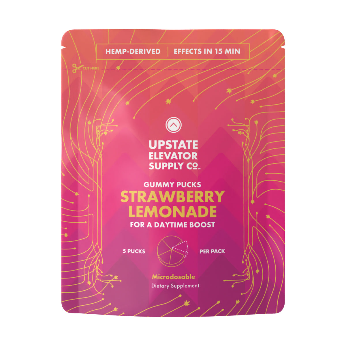 10mg Uplift Strawberry Lemonade Gummies