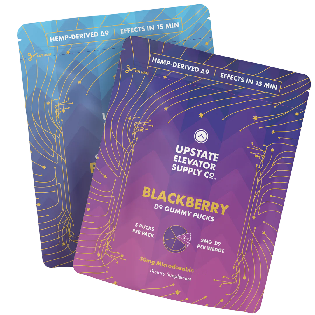 Gummy Puck Bags - Blackberry & Raspberry